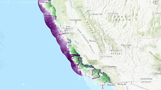 Spatial Models for California Offshore Wind Energy